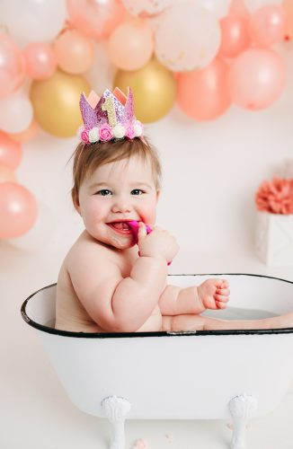 Indianapolis IN Cake Smash Photo Studio