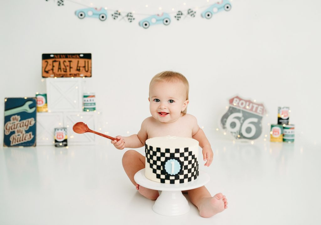 Route 66 Cake photo session