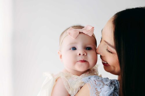 mommy and me studio photo inspo