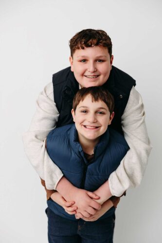 brothers vests neutral shirts