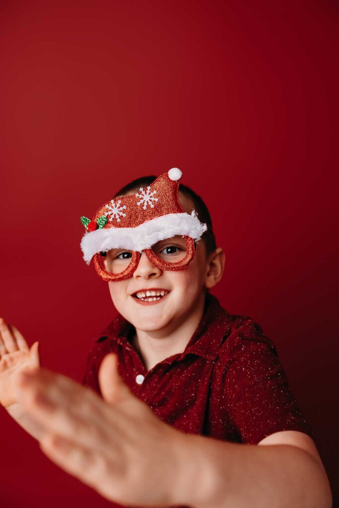 child holliday glasses